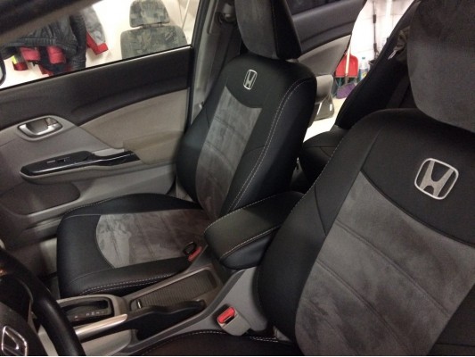 Авточехлы на Honda Civic 9 4D Авточехлы на Honda Civic 9 4D