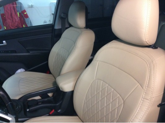 Авточехлы на Kia Sportage 3