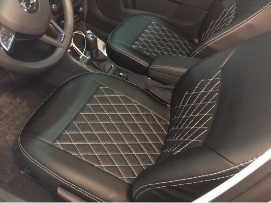 Авточехлы на Skoda Rapid FL