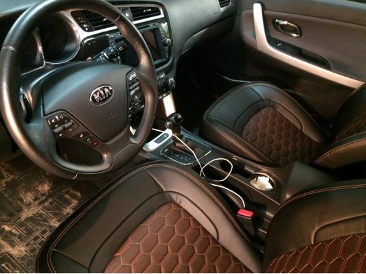 Каркасные авточехлы на KIA Ceed 2