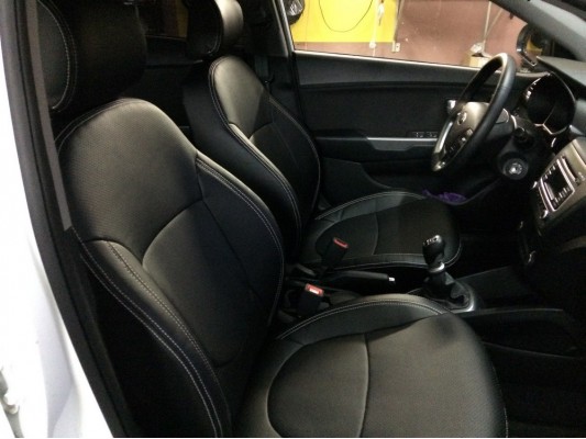 Каркасные авточехлы на KIA Rio 3