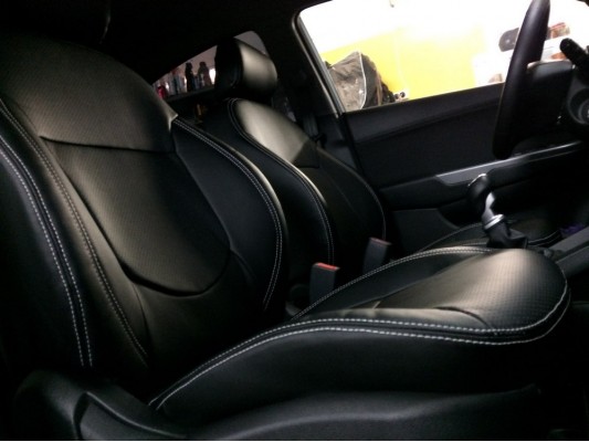 Каркасные авточехлы на KIA Rio 3