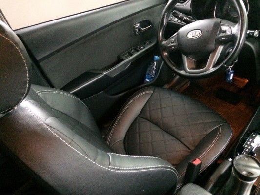 Каркасные авточехлы на KIA Rio 3