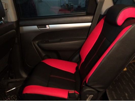 Каркасные авточехлы на KIA Sorento 2