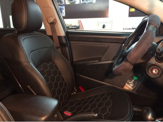 Каркасные авточехлы на KIA Sportage 3