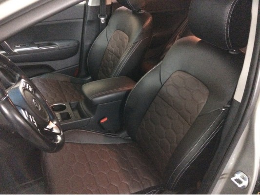 Каркасные авточехлы на KIA Sportage 4