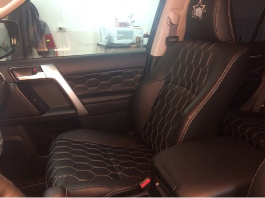 Каркасные авточехлы на Toyota Land Cruiser Prado 150 2 поколения