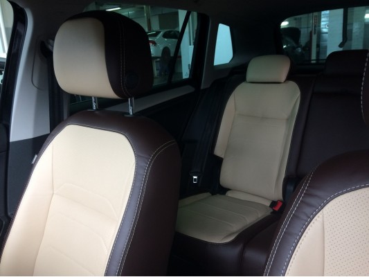 Каркасные авточехлы на Volkswagen Tiguan 2 поколения